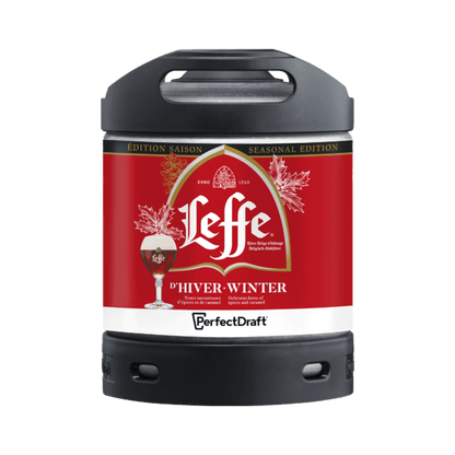 Leffe Winter PerfectDraft Keg – Winter Ale – 6.6% ABV - 6L PerfectDraft Keg - TheKegCru.ie