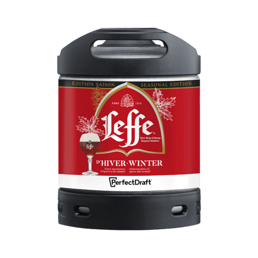 Leffe Winter PerfectDraft Keg – Winter Ale – 6.6% ABV - 6L PerfectDraft Keg - TheKegCru.ie