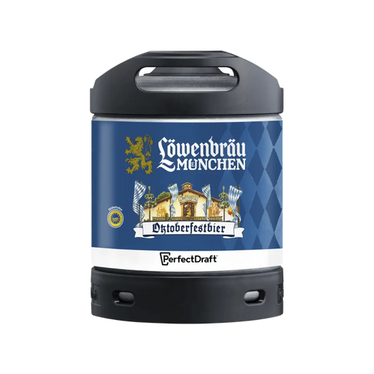 LowenBrau Oktoberfestbier PerfectDraft Keg - Lager - 6.1% ABV - 6L Perfect Draft Keg - TheKegCru.ie