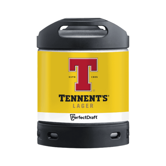 Tennents Lager PerfectDraft Keg – Lager – 5% ABV - 6L PerfectDraft Keg