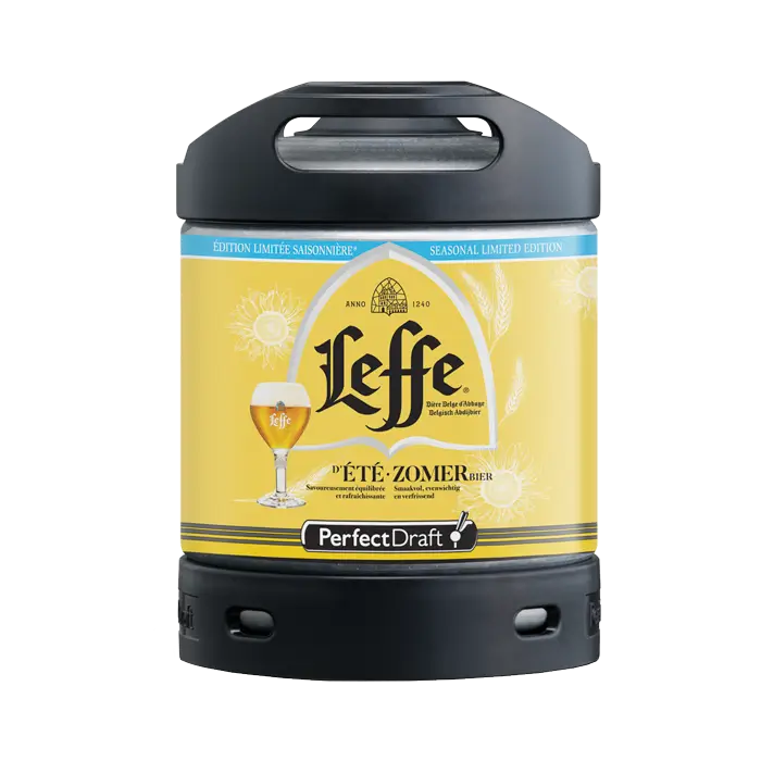 Leffe Summer PerfectDraft Keg – Abbey Beer – 5.2% ABV - 6L PerfectDraft Keg - TheKegCru.ie