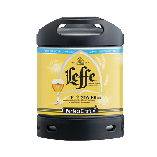 Leffe Summer PerfectDraft Keg – Abbey Beer – 5.2% ABV - 6L PerfectDraft Keg - TheKegCru.ie