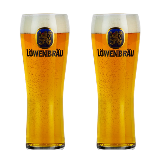 PerfectDraft LowenBrau Twin Pint Glass Pack - TheKegCru.ie