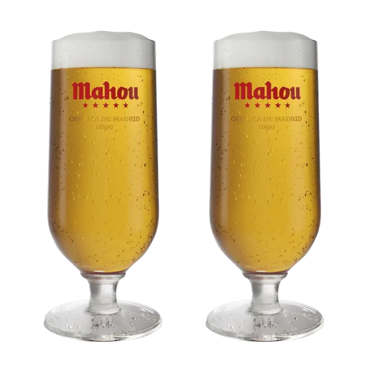 PerfectDraft Mahou Glass Twin Pack - TheKegCru.ie