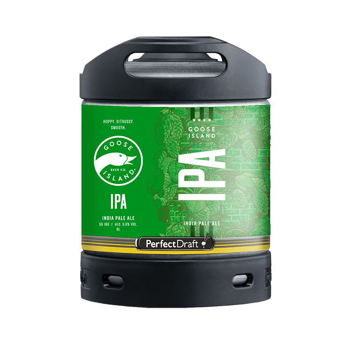 Goose Island IPA PerfectDraft Keg – IPA – 5% ABV - 6L PerfectDraft Keg - TheKegCru.ie