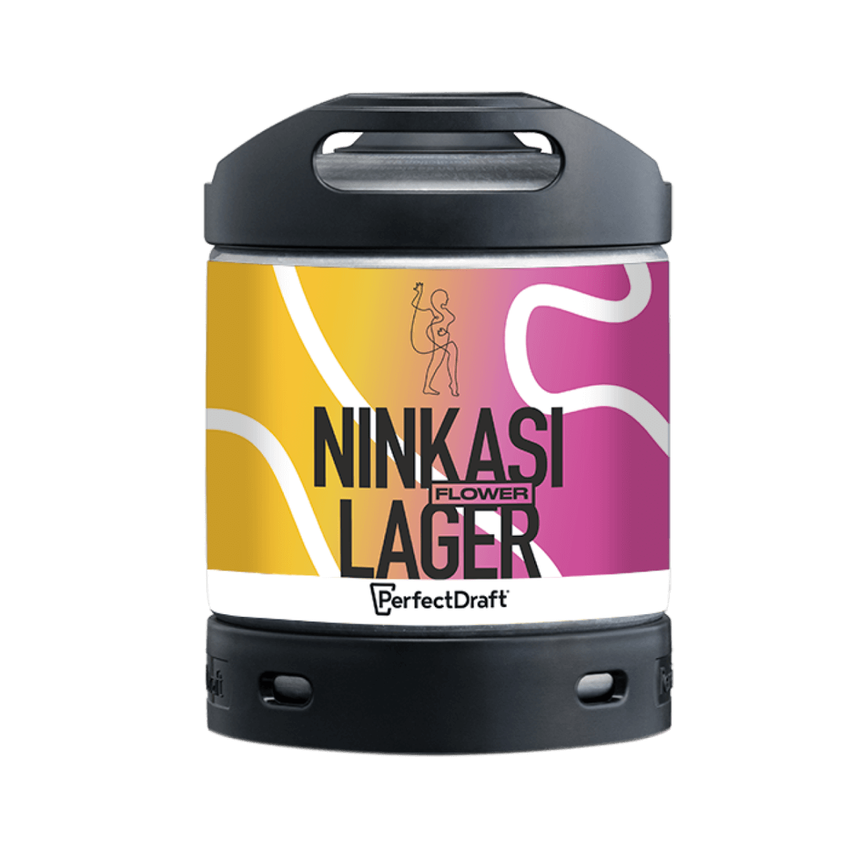 Ninkasi Lager PerfectDraft Keg – Lager – 4.5% ABV - 6L PerfectDraft Keg - TheKegCru.ie