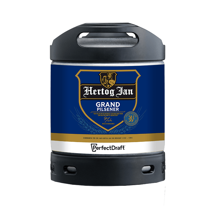 Hertog Jan Grand Pilsner PerfectDraft Keg - Lager - 5.7% ABV - 6L PerfectDraft Keg - TheKegCru.ie