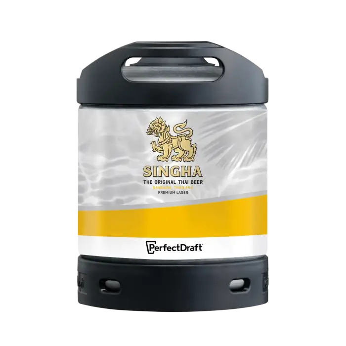 Singha PerfectDraft Keg – Lager – 5.0% ABV - 6L PerfectDraft Keg - TheKegCru.ie