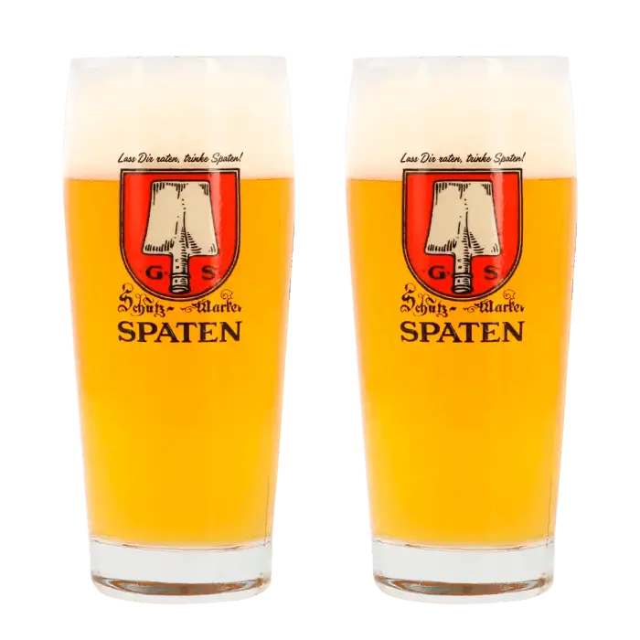 PerfectDraft Spaten Twin Glass Pack - TheKegCru.ie