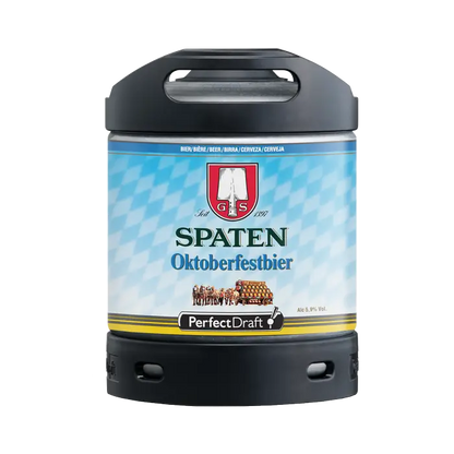 Spaten Oktoberfestbier PerfectDraft Keg - Lager - 5.9% ABV - 6L Perfect Draft Keg - TheKegCru.ie