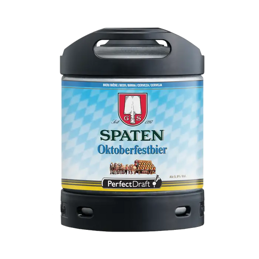 Spaten Oktoberfestbier PerfectDraft Keg - Lager - 5.9% ABV - 6L Perfect Draft Keg - TheKegCru.ie