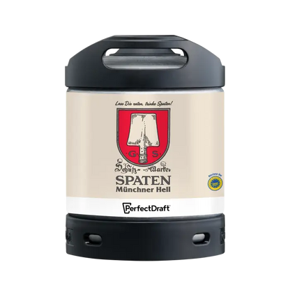 Spaten Lager PerfectDraft Keg – Lager – 5.2% ABV - 6L PerfectDraft Keg - TheKegCru.ie