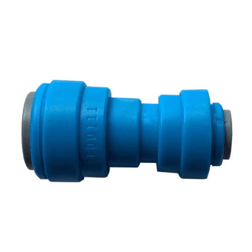 TecFlo - Straight Connector - 3/8" Push Fit to 5/16" Push Fit - TheKegCru.ie
