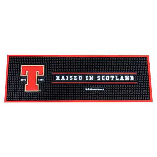 Tennent's Raised In Scotland Felt Bar Runner - TheKegCru.ie