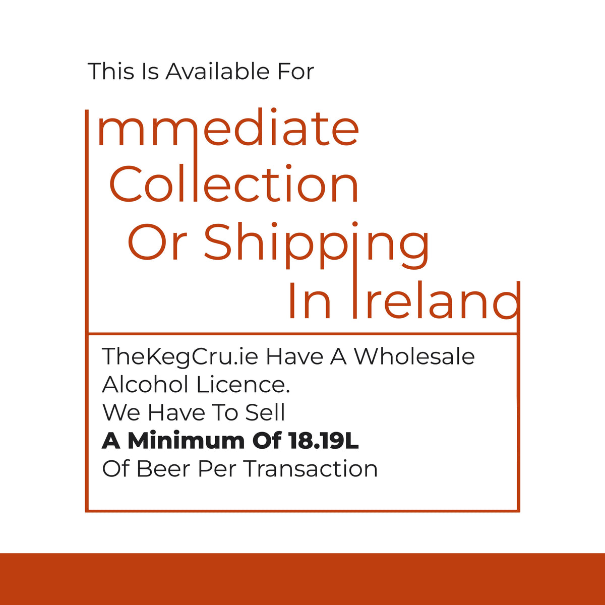 5L keg product information