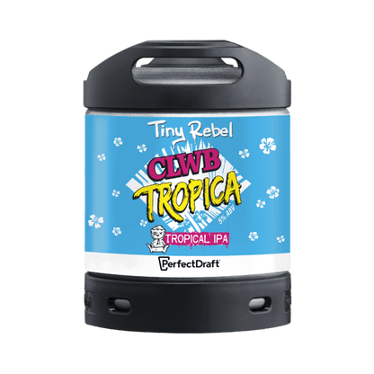 Tiny Rebel Clwb Tropica PerfectDraft Keg - Tropical IPA - 5% ABV - 6L PerfectDraft Keg - TheKegCru.ie