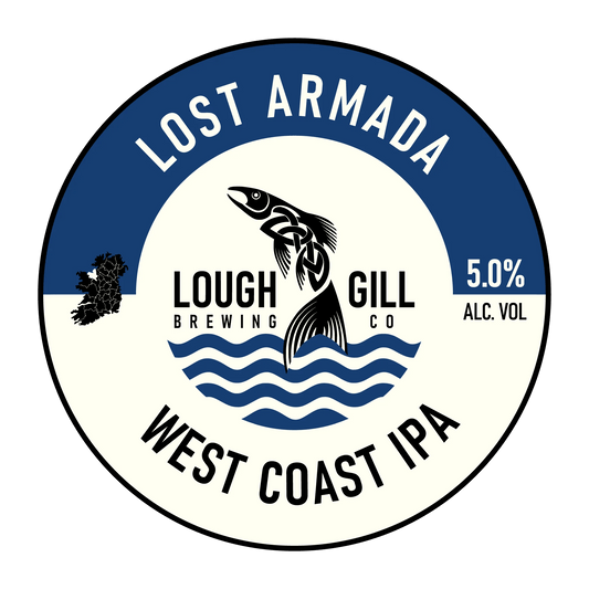 Lough Gill - Lost Armada - West Coast IPA - 5.0% ABV 30L Keg (52 Pints) - KeyKeg